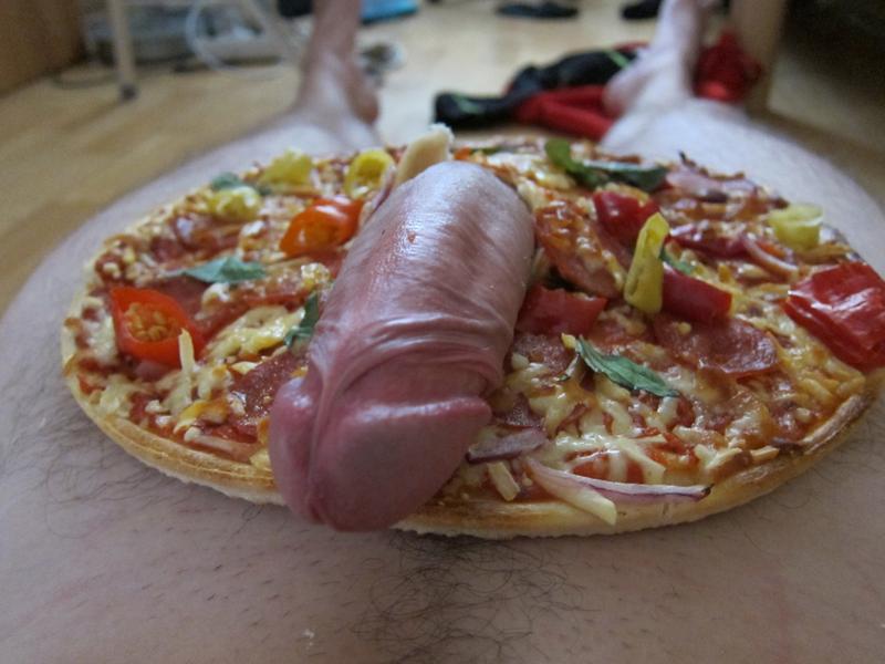 Dick In Pizza 86